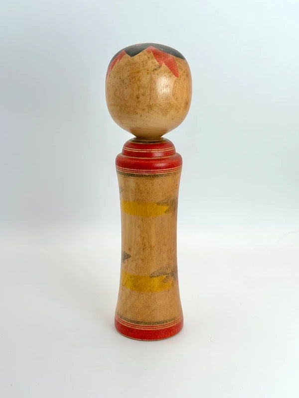 K18004 - Kokeshi traditionnel Naruko par Yusa Fukuju 遊佐福壽