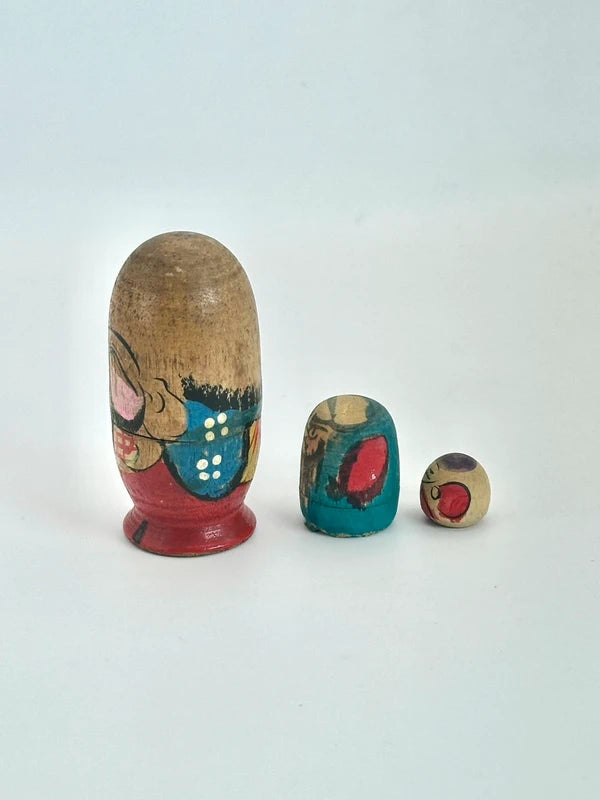 K05030 - Ensemble de poupées gigognes Fukuruma vintage