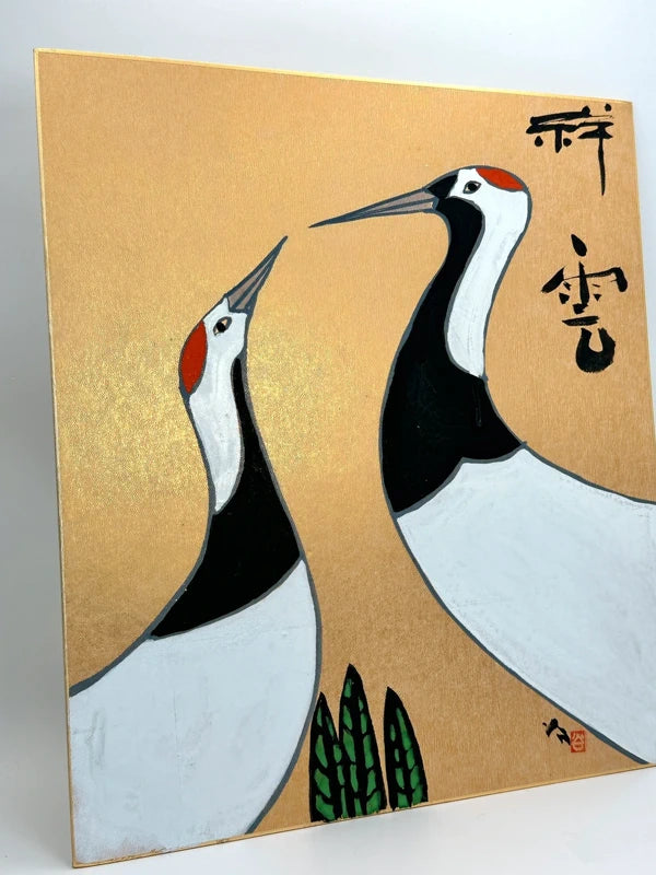 SHP72 - Shikishi original ︱tanchozuru 丹頂鶴