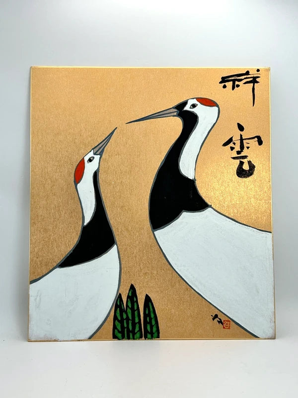 SHP72 - Shikishi original ︱tanchozuru 丹頂鶴