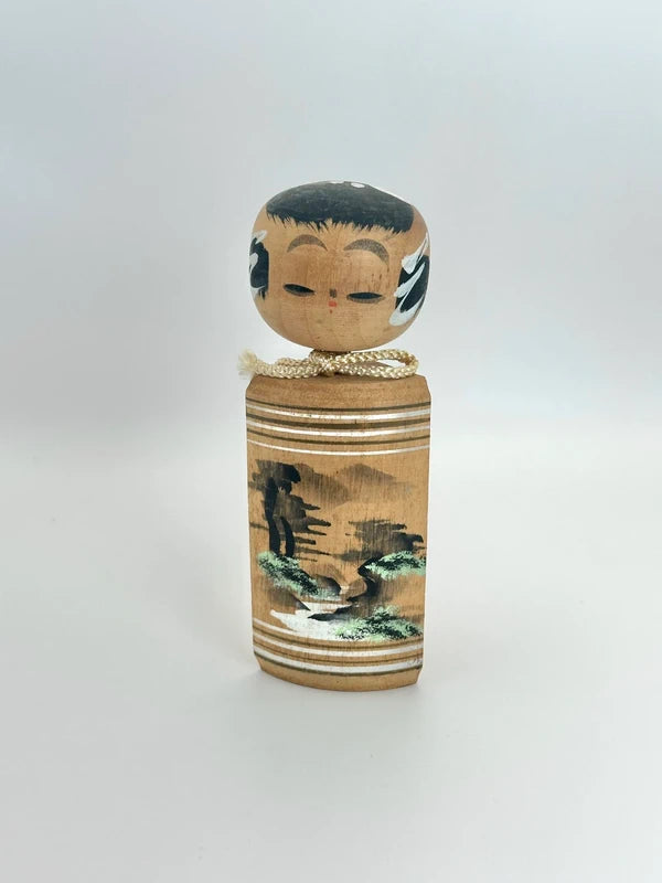 K15065 - Poupée kokeshi omiyage vintage
