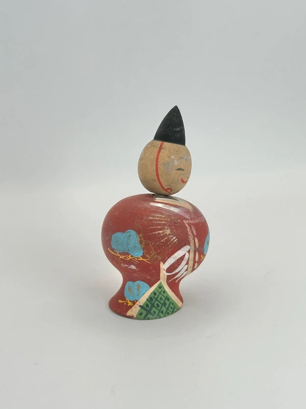 K10094 - Poupée kokeshi vintage style Heian