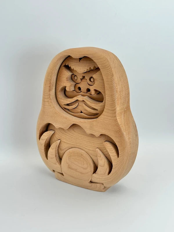 FT65 - Jouet folklorique japonais vintage Daruma