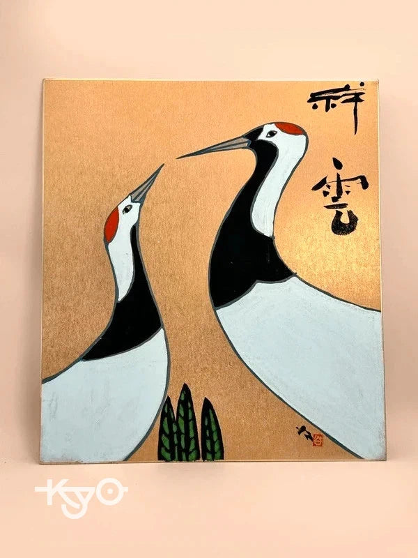 SHP72 - Shikishi original ︱tanchozuru 丹頂鶴