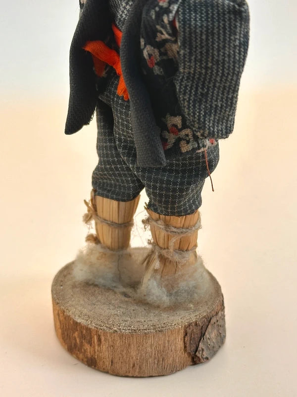 K15077 - Artisanat folklorique vintage Mingei Ningyō