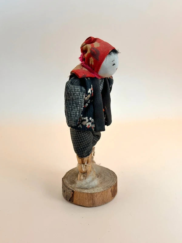K15077 - Artisanat folklorique vintage Mingei Ningyō