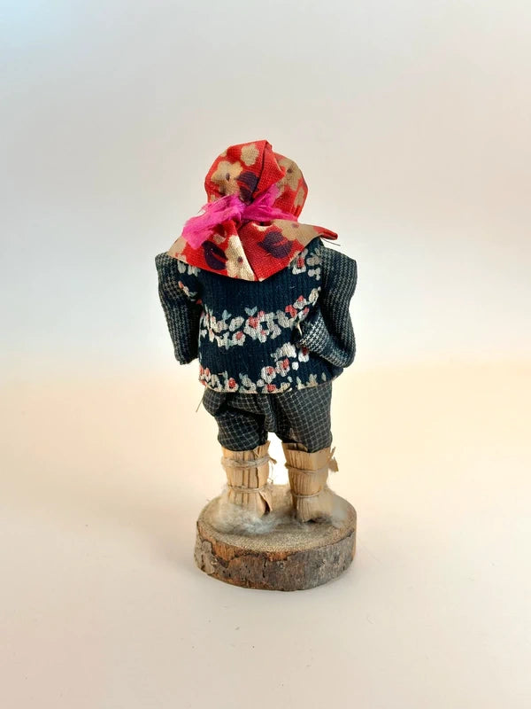 K15077 - Artisanat folklorique vintage Mingei Ningyō
