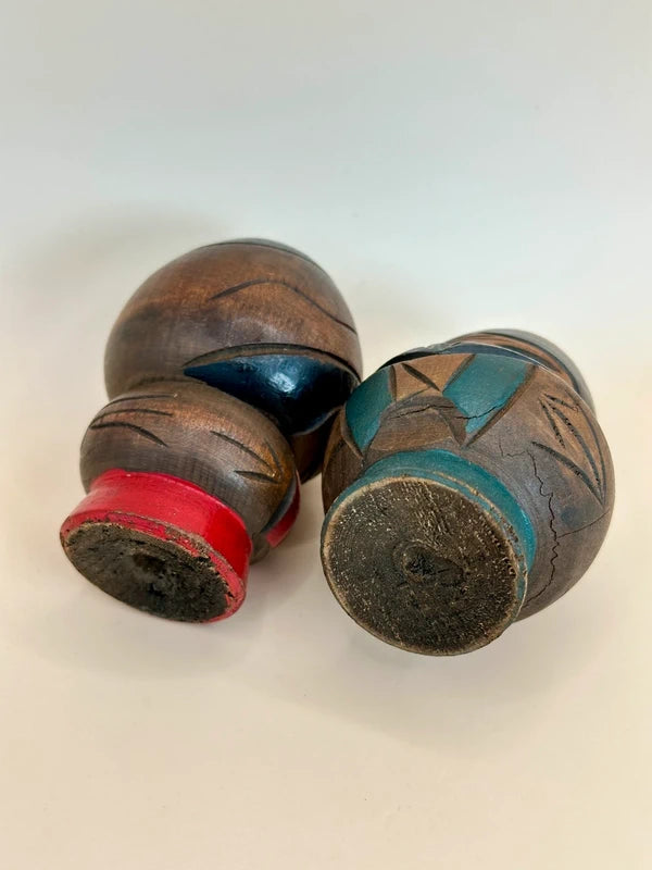 K10145 - Ensemble poupée kokeshi Sosaku Ainu