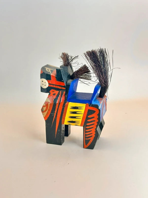 FT178 - Vintage Japan folk toy Miharu Koma 三春駒