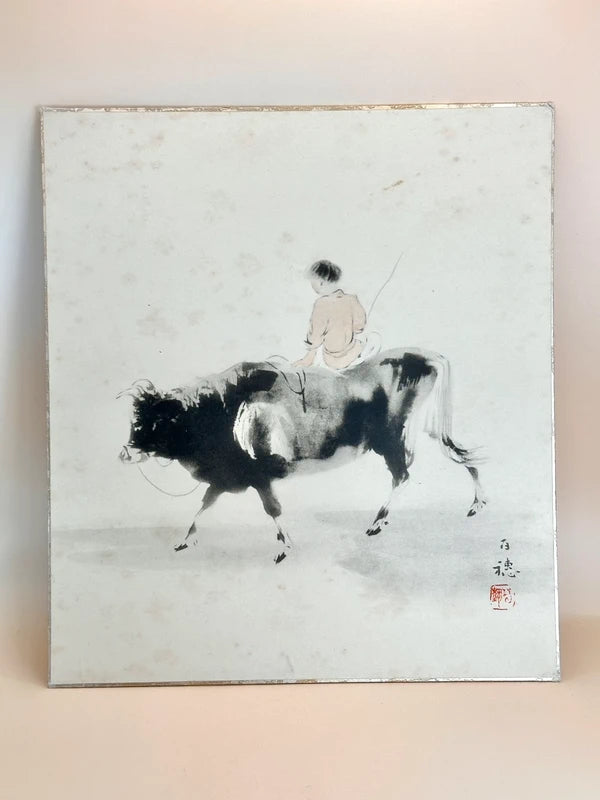SHP137 - Impression Shikishi de Hirafuku Hyakusui 平福百穂