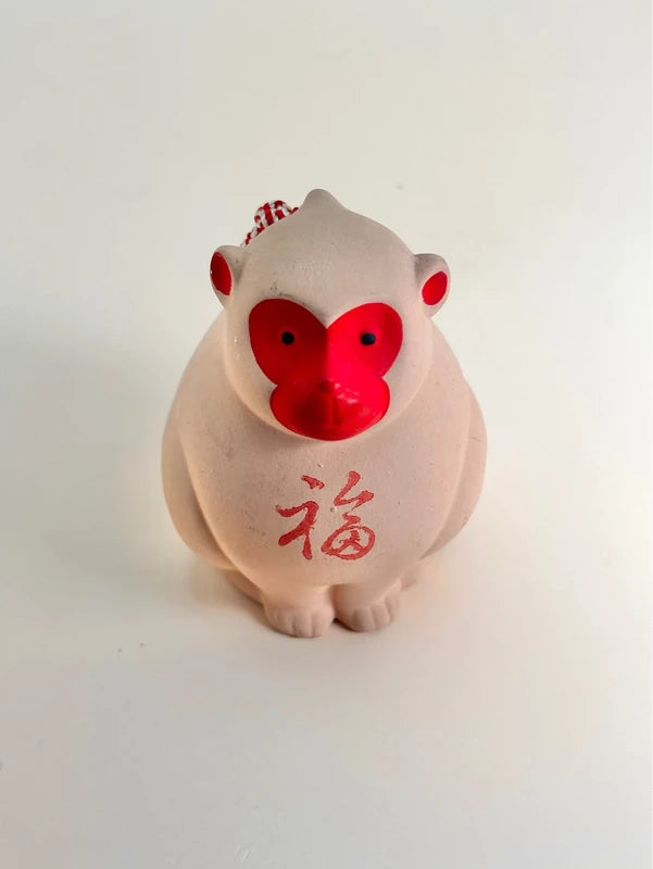 CB053 - Cloche japonaise en argile Dorei Monkey Kirishima