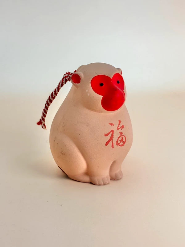 CB053 - Cloche japonaise en argile Dorei Monkey Kirishima