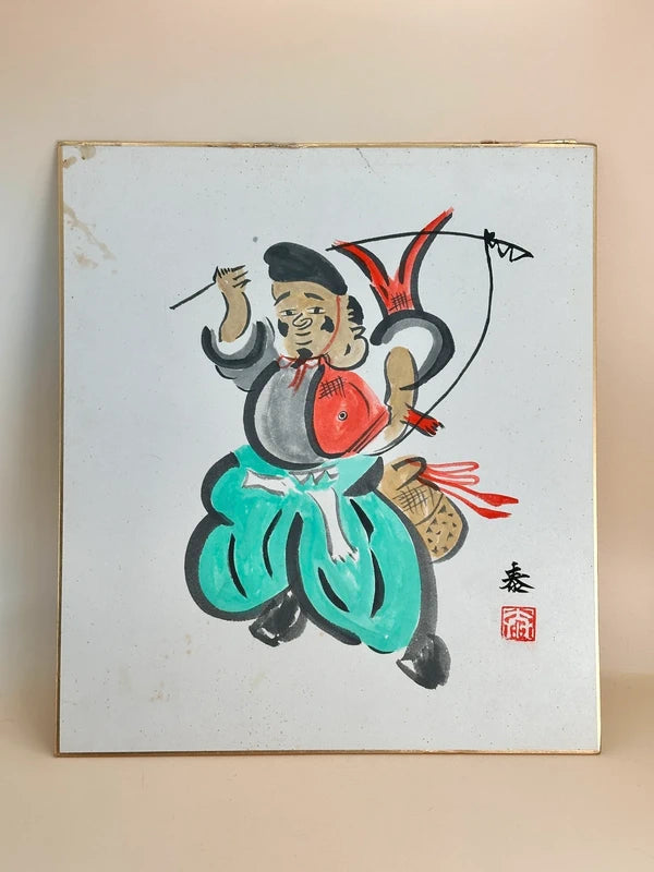 SHP140 - Carte d'illustration Shikishi Ebisu 惠比壽