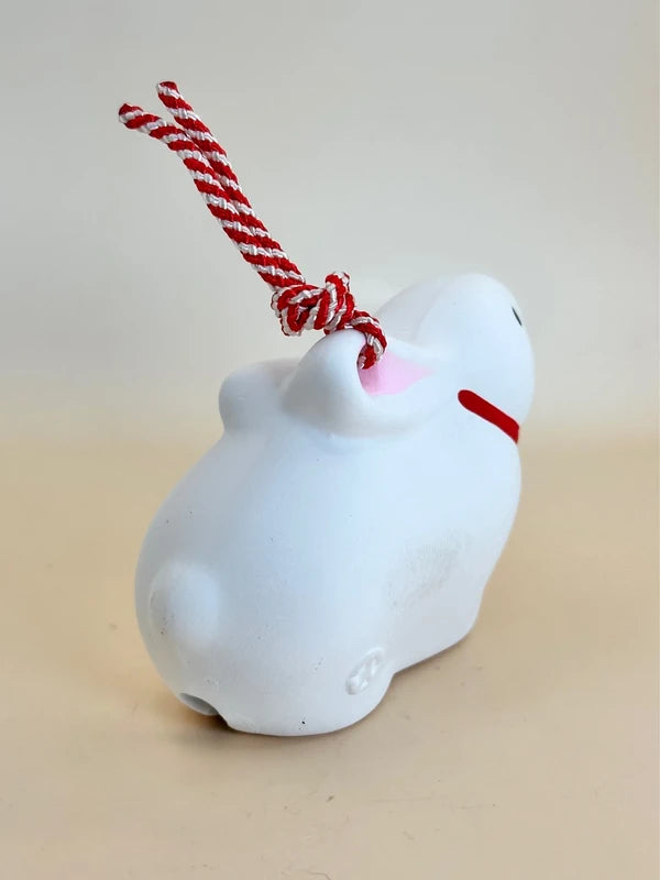 CB067 - Clochette en argile Dorei Zodiac Lapin