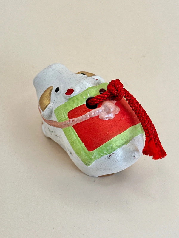 CB071 - Boar Dorei Clay Bell from Yoshidaji 吉田寺