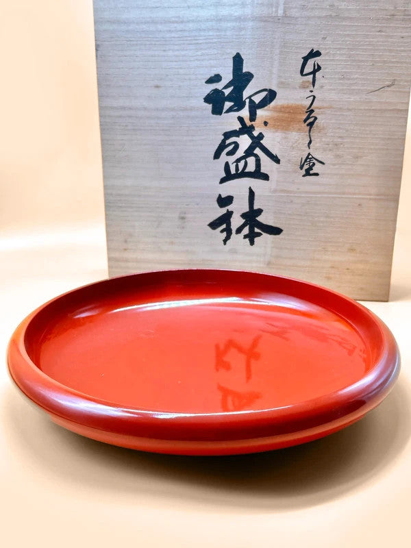 TB28 - Laque Aizu-nuri – Bol de service 会津塗御盛鉢