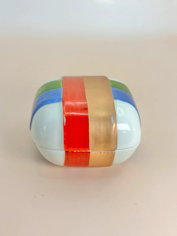 TB33 - Vintage Japanese Porcelain Incense Box