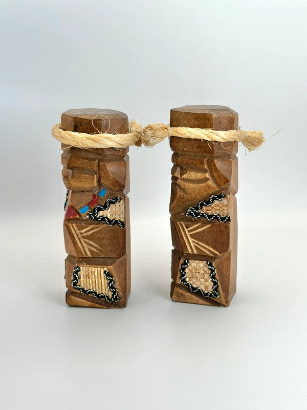 K10097 - Sosaku Doll Pair – Ainu Couple Set