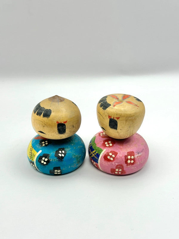 K05008 - Japanese Wooden Kokeshi Dolls