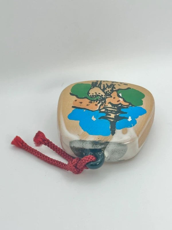 CB009 - Japanese Clay bell ornament Dorei Hōryū-ji Temple 法隆寺