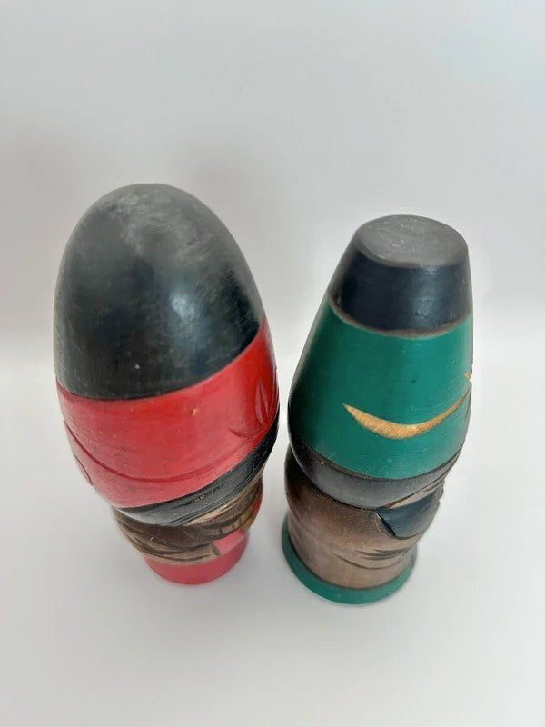 K15008 - Sosaku kokeshi doll Ainu set
