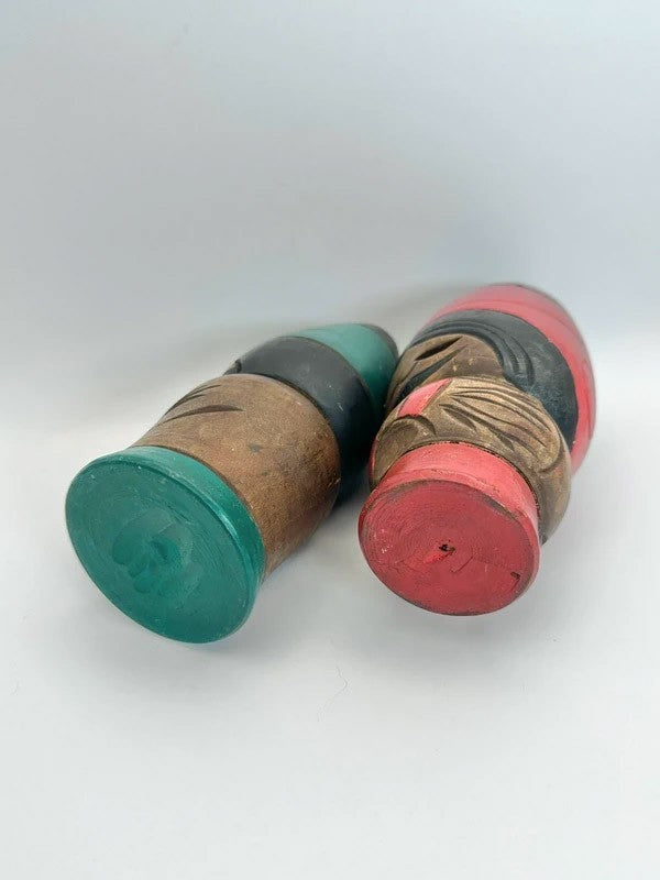 K15008 - Sosaku kokeshi doll Ainu set