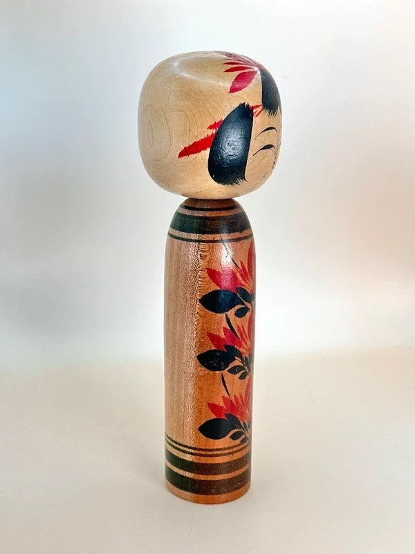K25048 - Shingata Kokeshi by Kaganuma Masayuki 加賀沼勝子