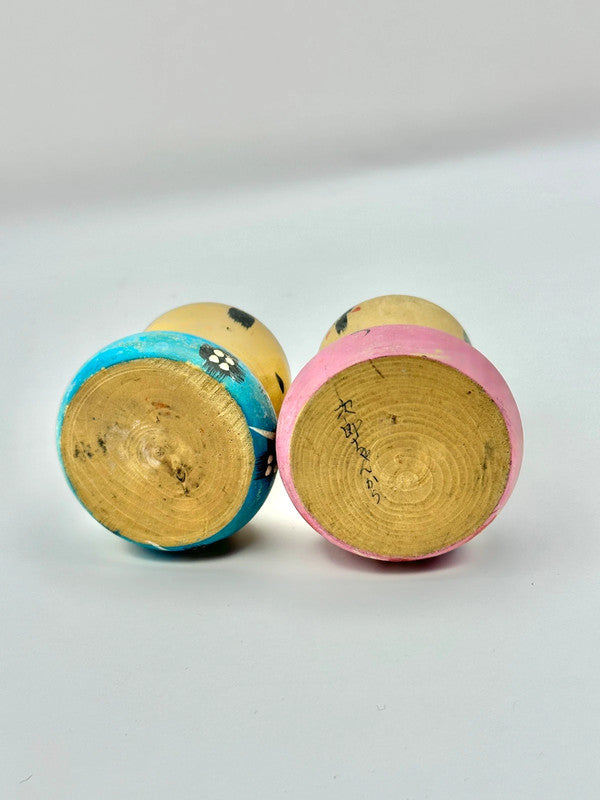 K05008 - Japanese Wooden Kokeshi Dolls