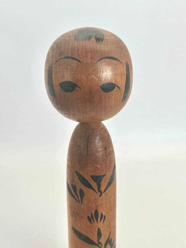 K18080 - Traditional Sakunami Kokeshi by Harue Otokozawa