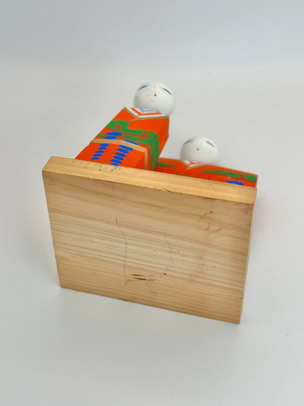 FT107 - wooden Japanese hina doll 雛人形