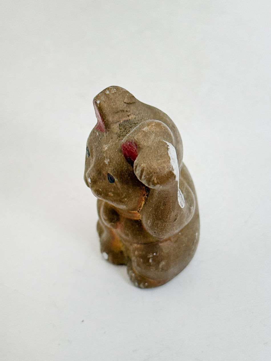 FT612 - Maneki Neko Clay Figurine 土人形