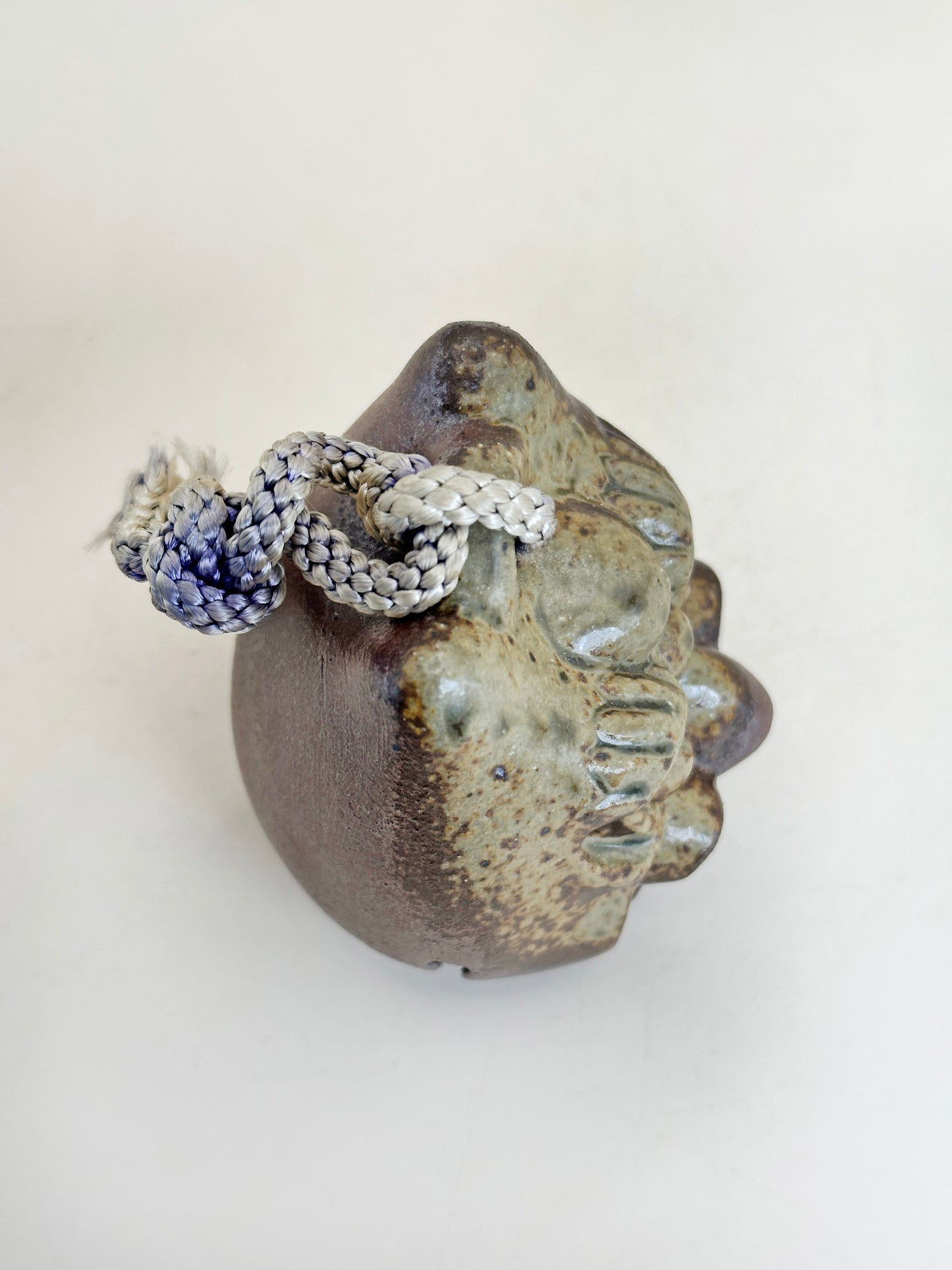 CB171 - Tanba Tachikui-yaki Dorei Clay Bell 丹波立杭焼