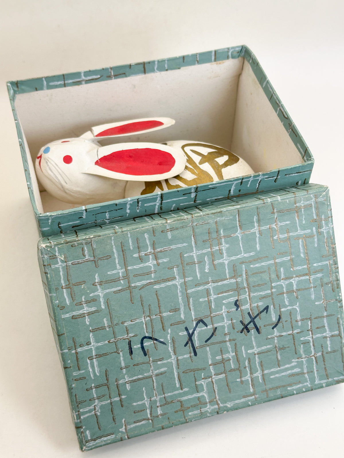 FT589 - Folk Craft Rabbit Hariko 倉敷張子