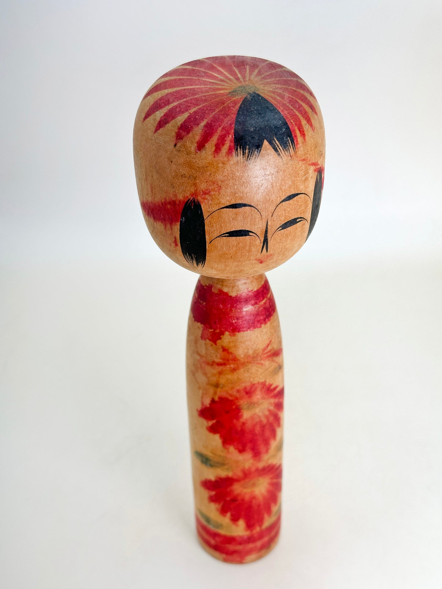 K20125 - Togatta Kokeshi by Shigekazu Sato 佐藤重一
