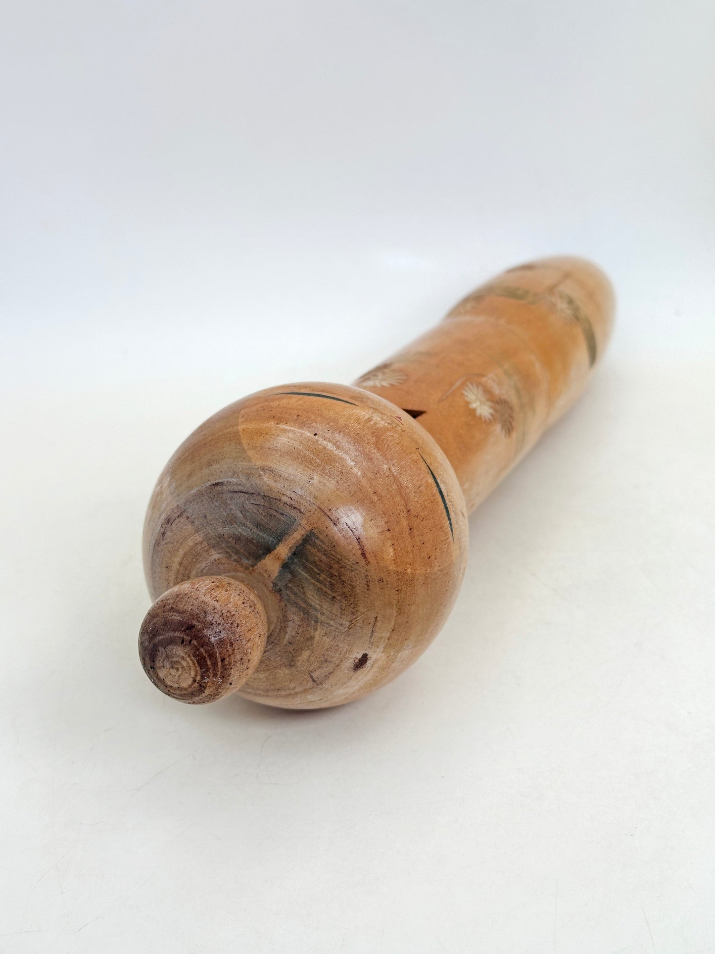 K25176 - Sōsaku Kokeshi par Kishi Sadao 岸貞男