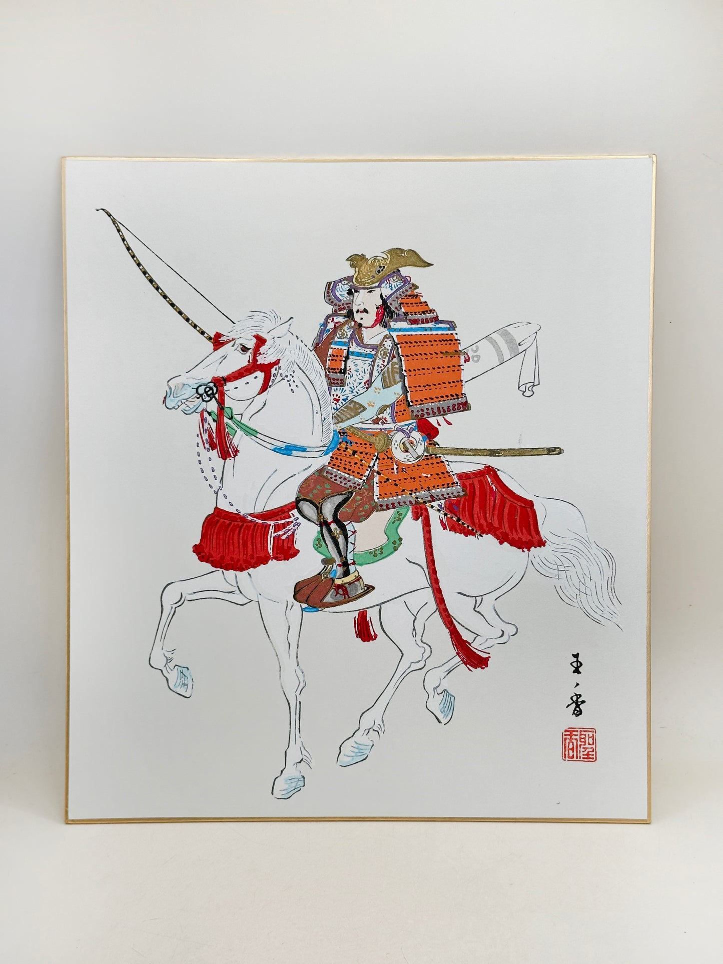 SHP311 - Estampe Shikishi de Miyamoto Seikō 宮本聖香