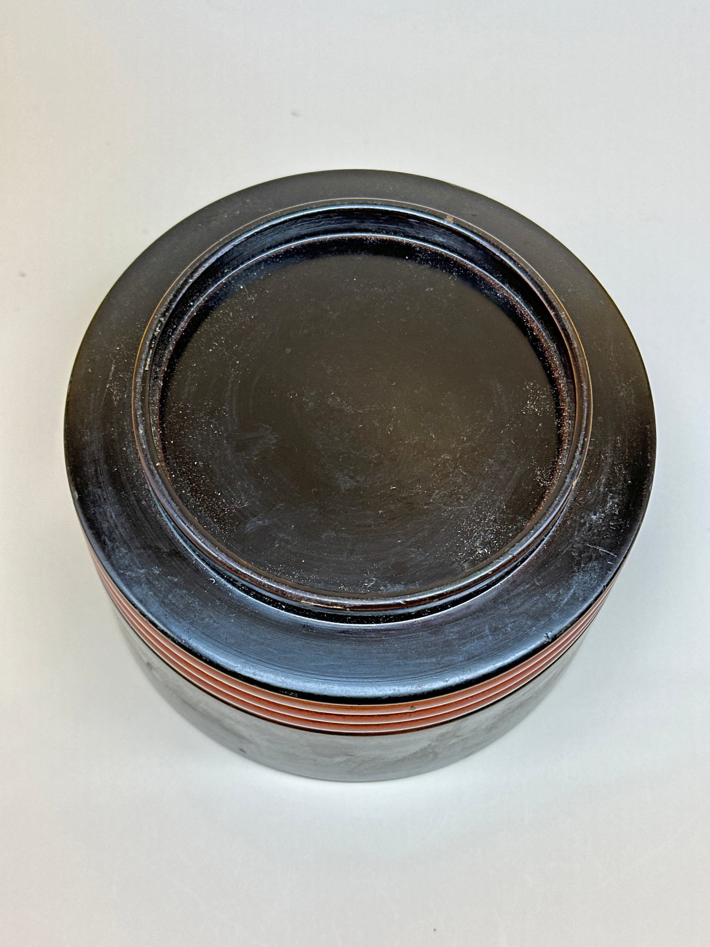 TC07 - Vintage Japanese Lacquerware Kensui 建水