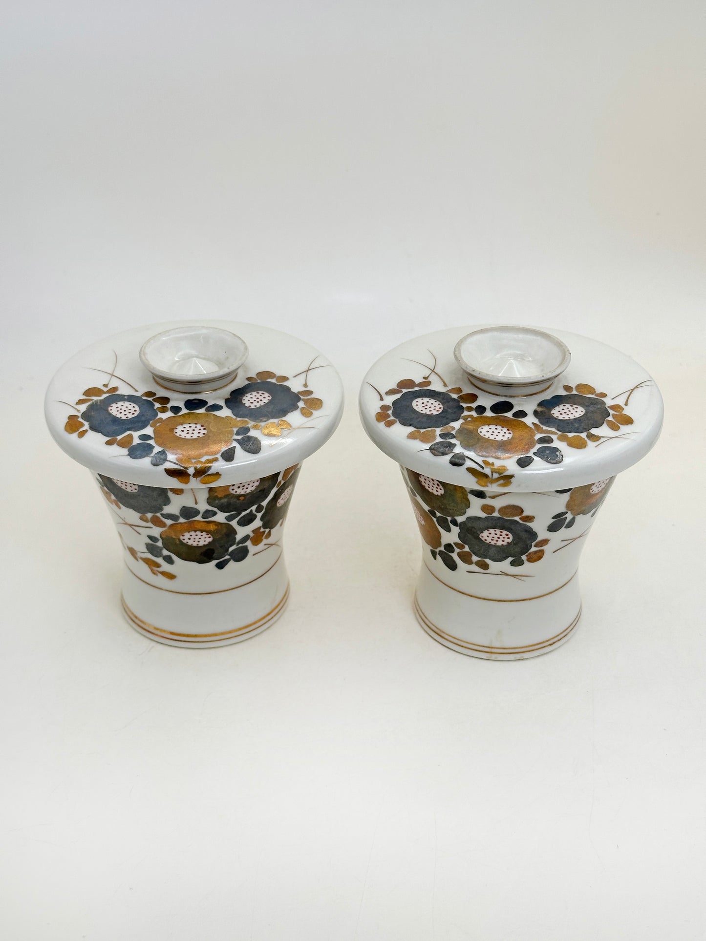TB301 - Kutani-yaki lidded bowl set 九谷焼