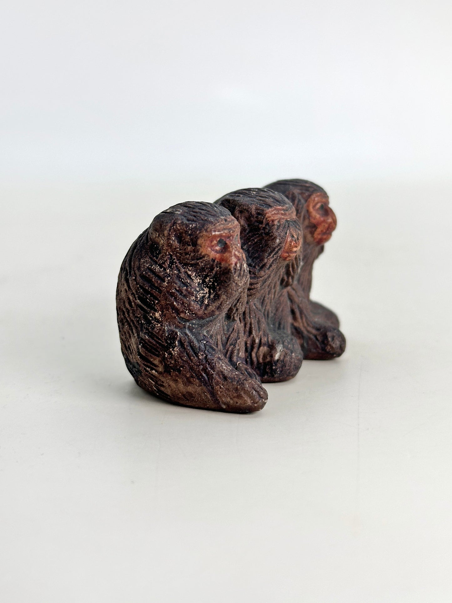 FT338 - The three wise monkeys folk craft 三猿