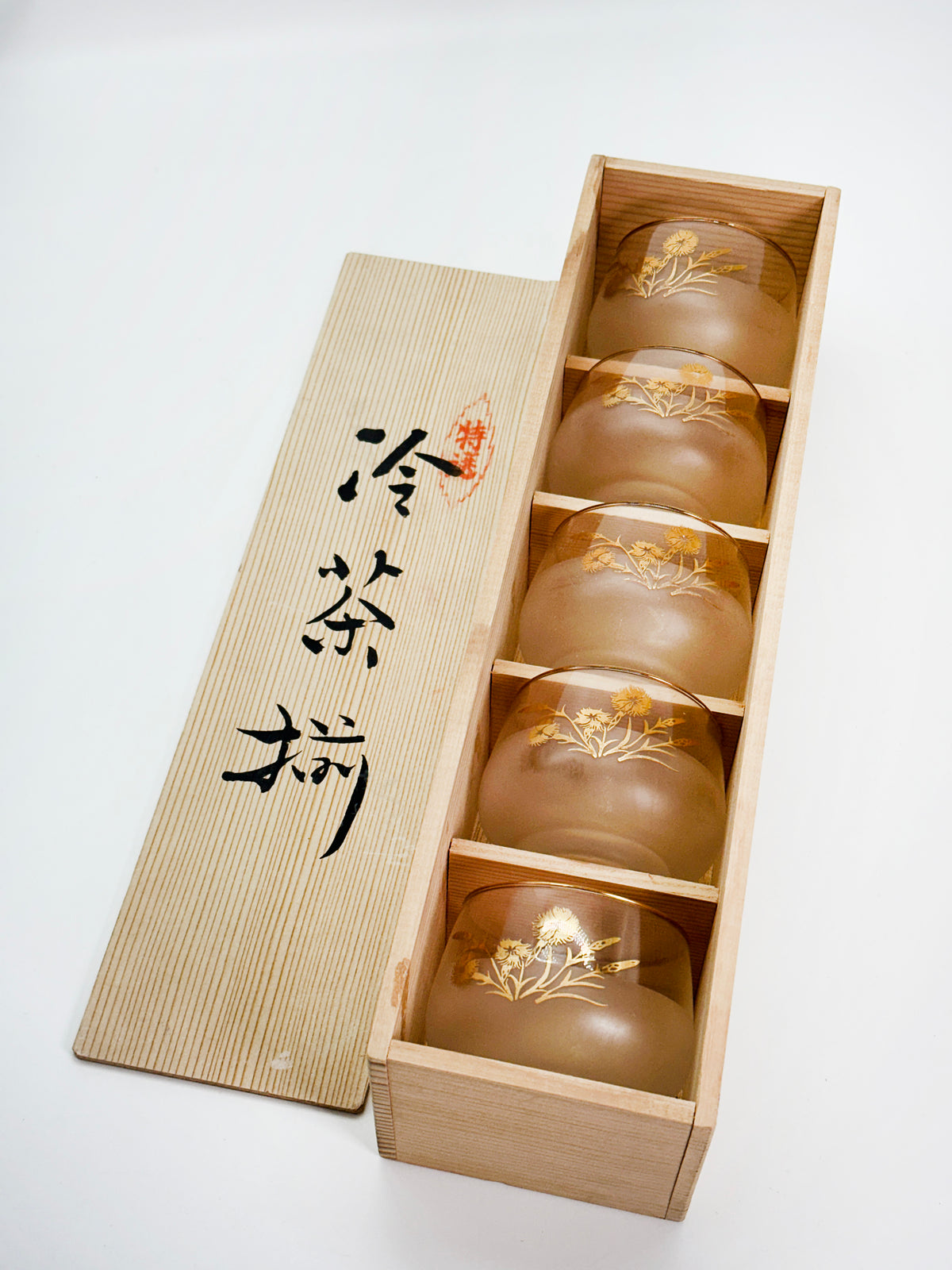 TB459 - Japanese Reicha-zoroe cups 冷茶揃