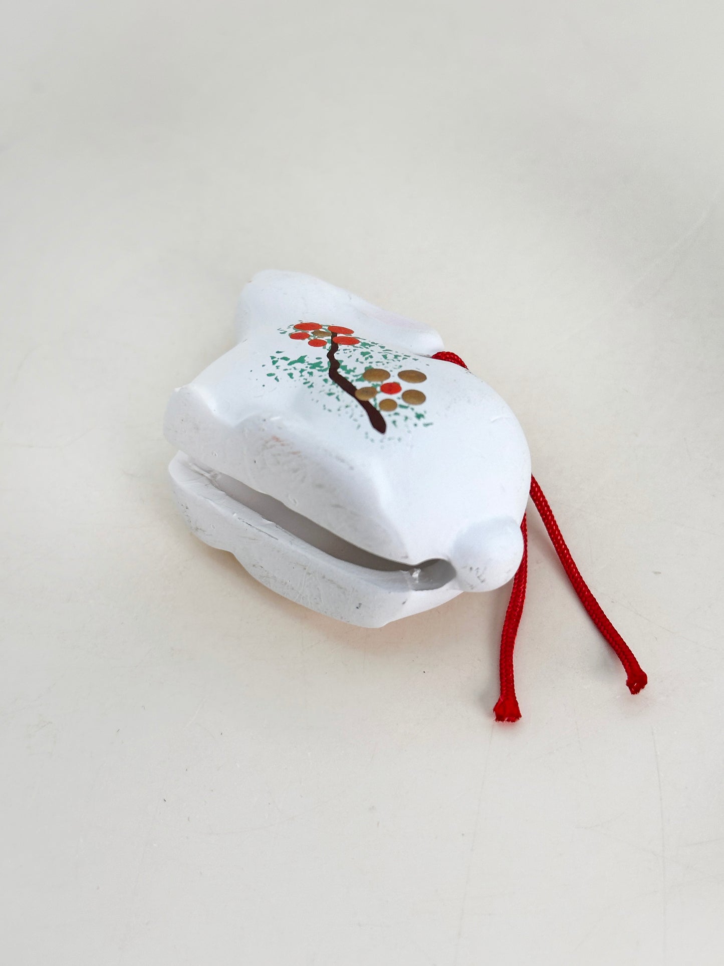 CB203 - Rabbit Dorei Bell - Kyoto ceramic doll 京陶人形