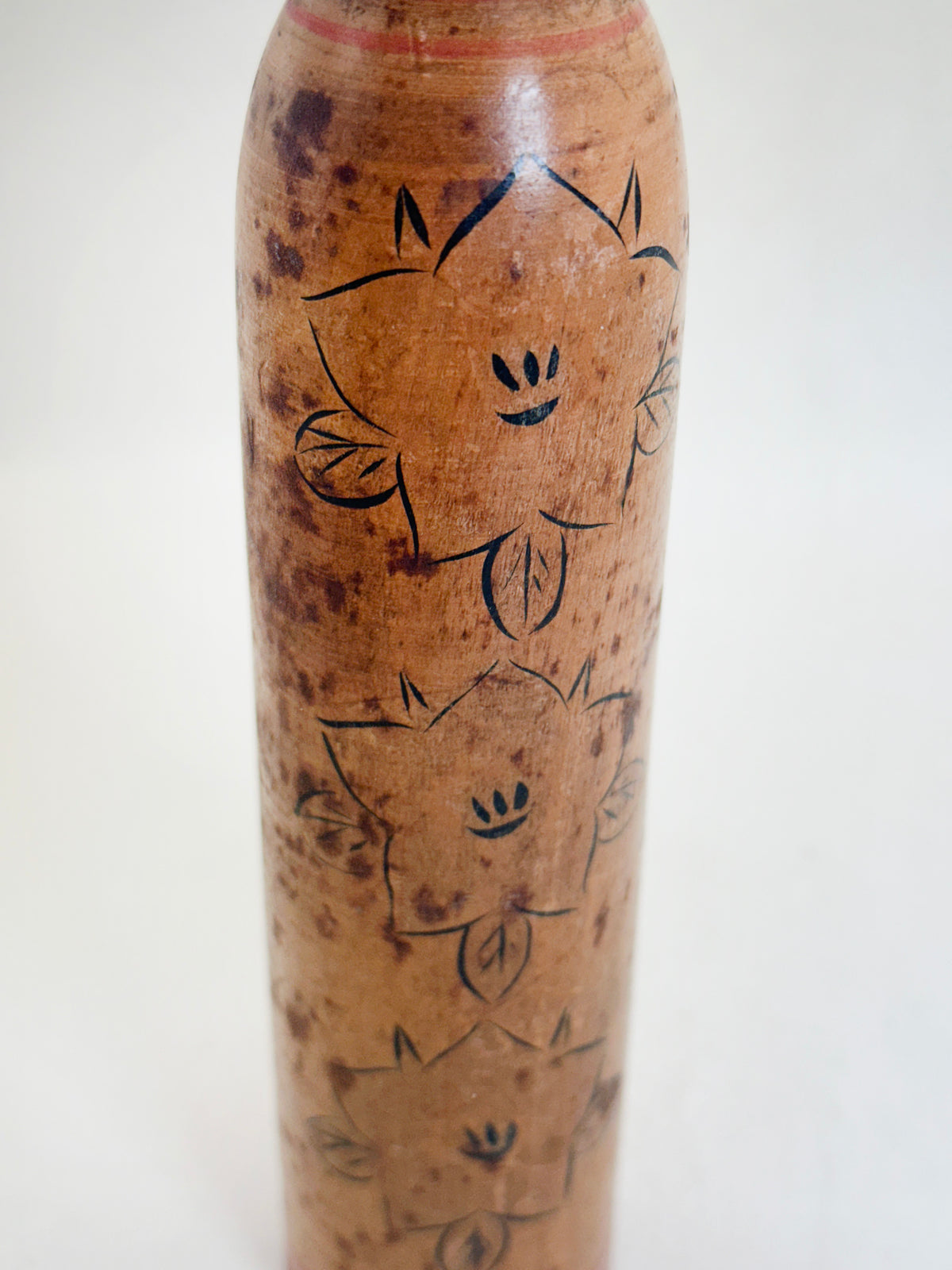 K25236 - Tsuchiyu Kokeshi by Masayoshi Sakai 酒井正進