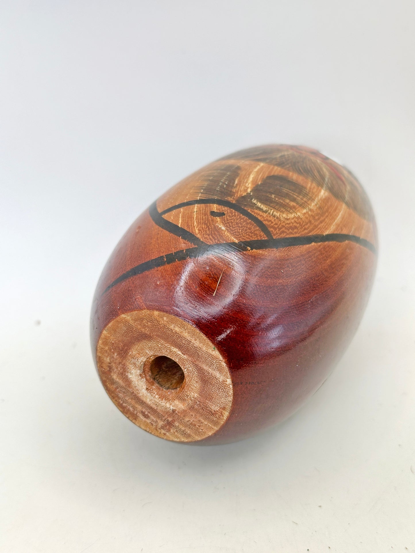 K10202 - Sōsaku Daruma Kokeshi by Gōno Seifū 郷野清風