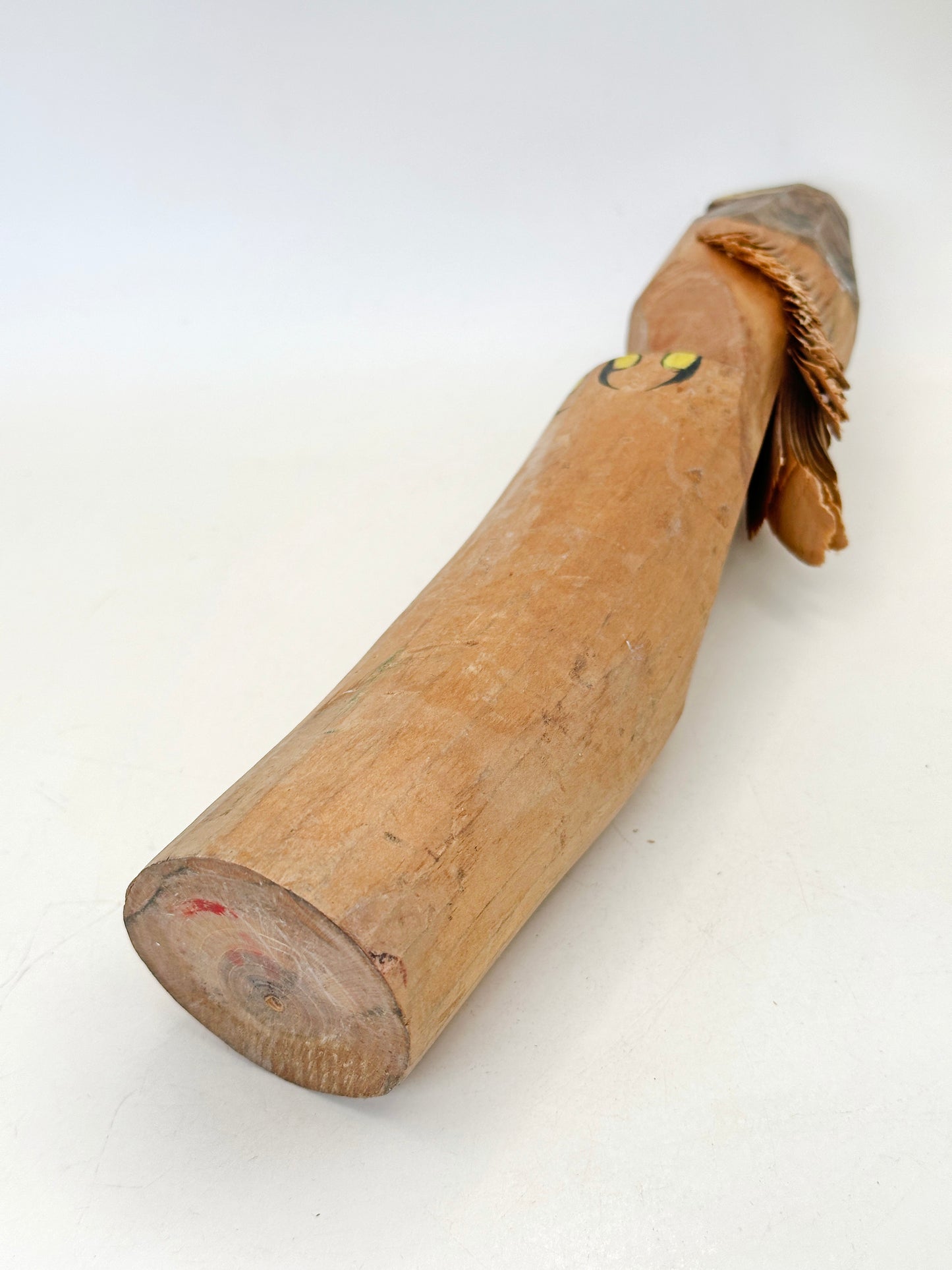 K25144 - Omiyage Sasano Ittōbori Hawk 笹野一刀彫 鷹