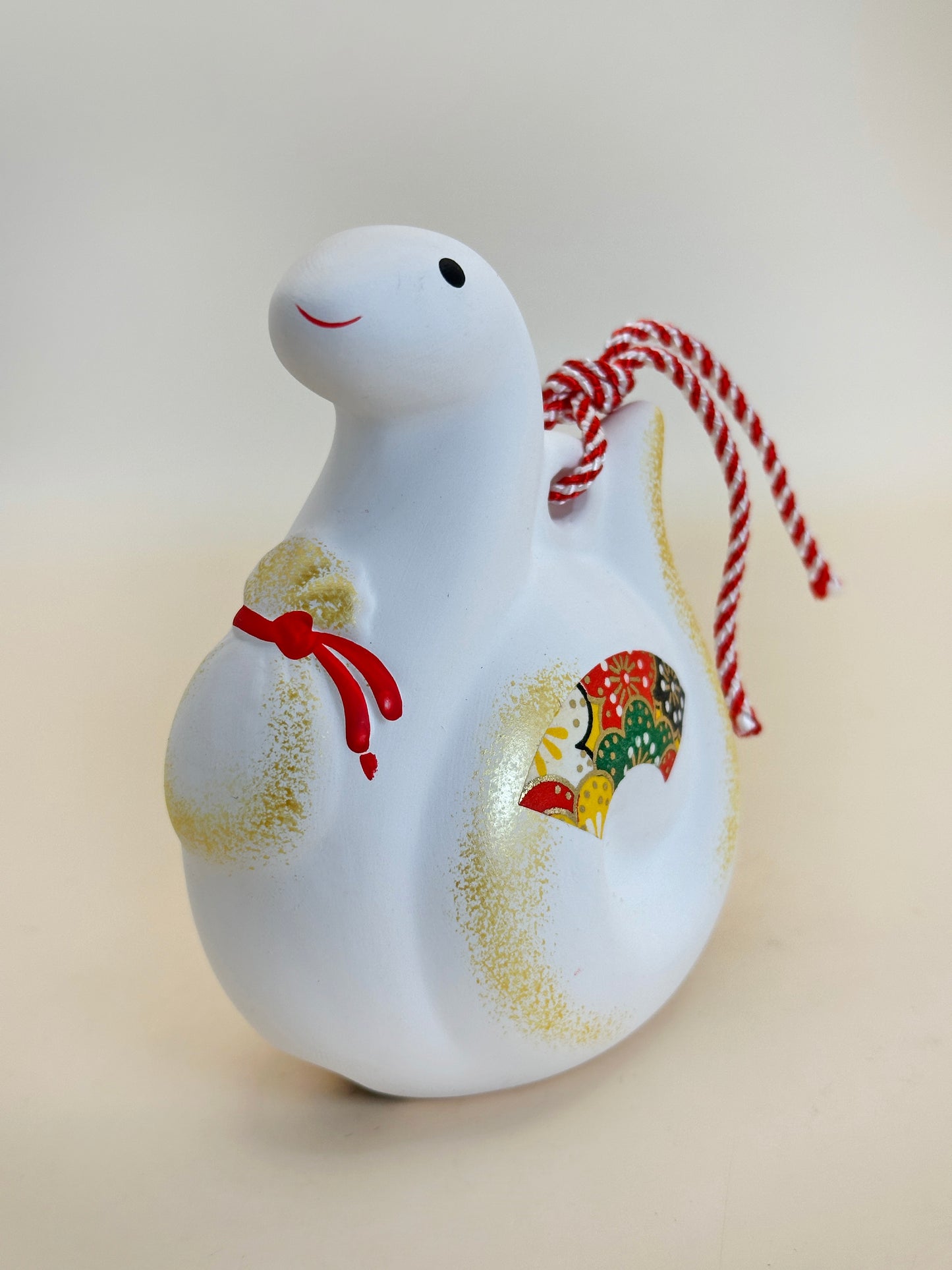 CB097 - Japan Dorei Clay Bell Zodiac Snake 蛇