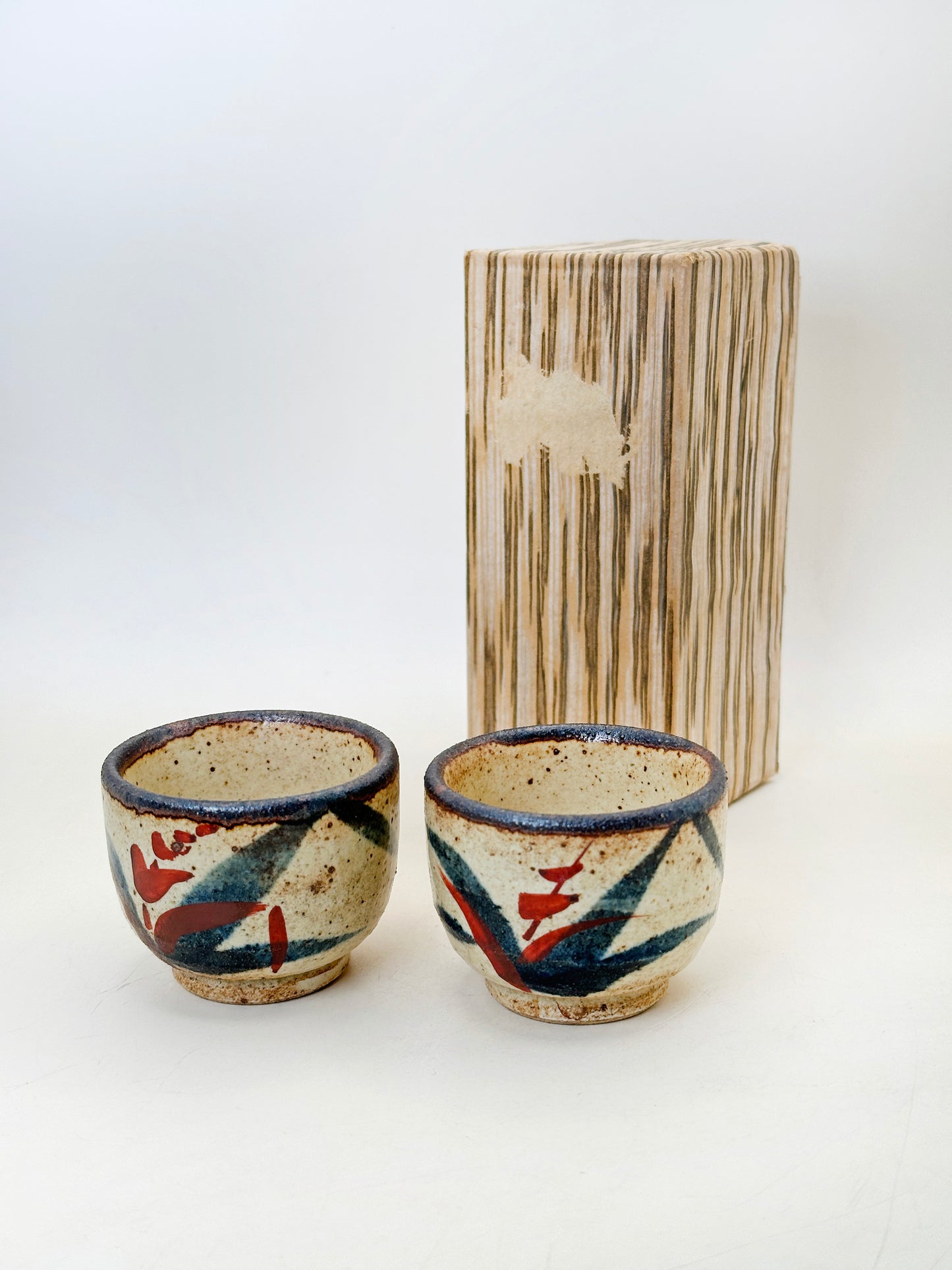 TB226 - Mashiko-yaki set of small cup 益子焼