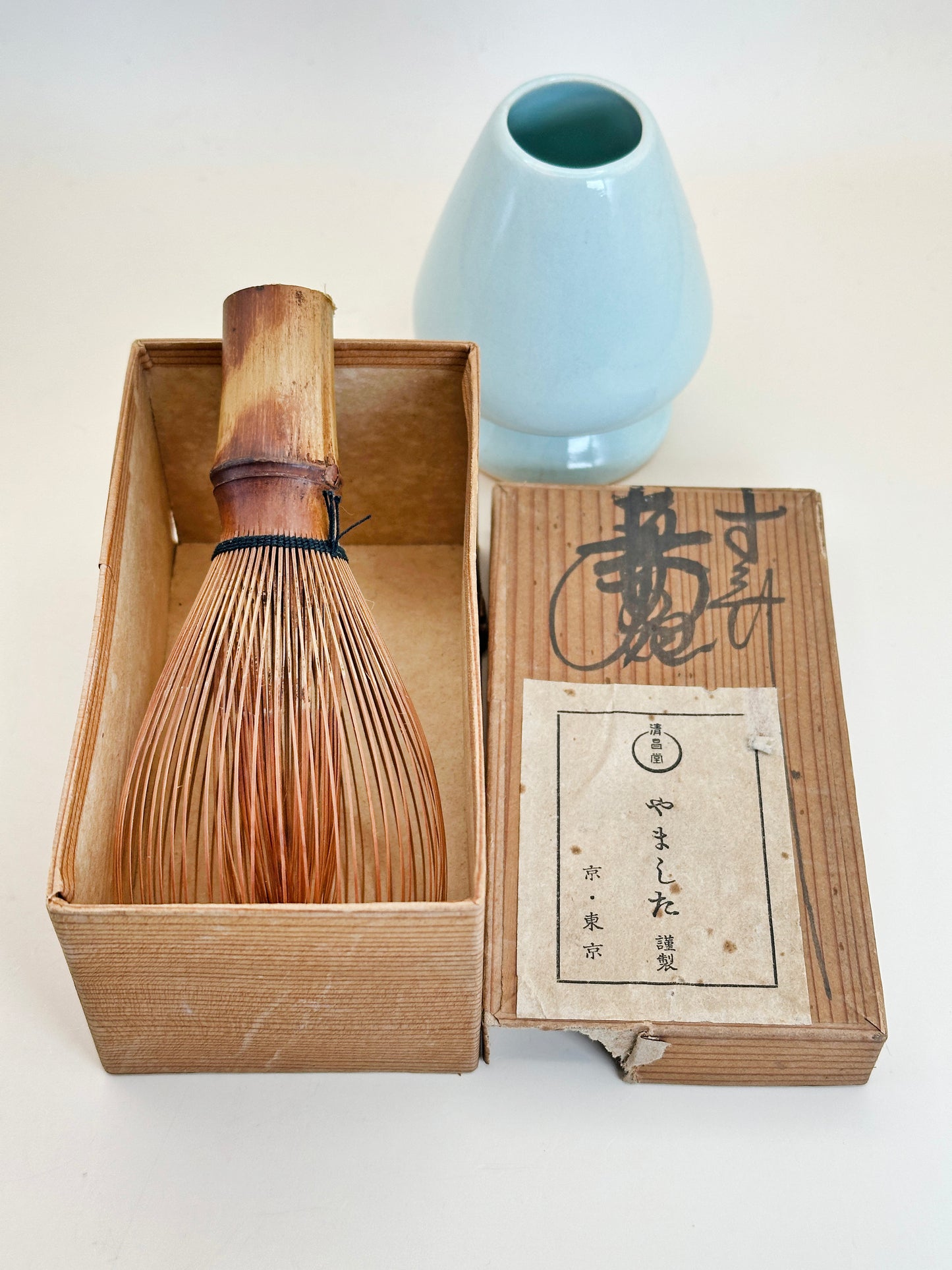 TB100 - Fouet en bambou matcha fabriqué à la main 清昌堂