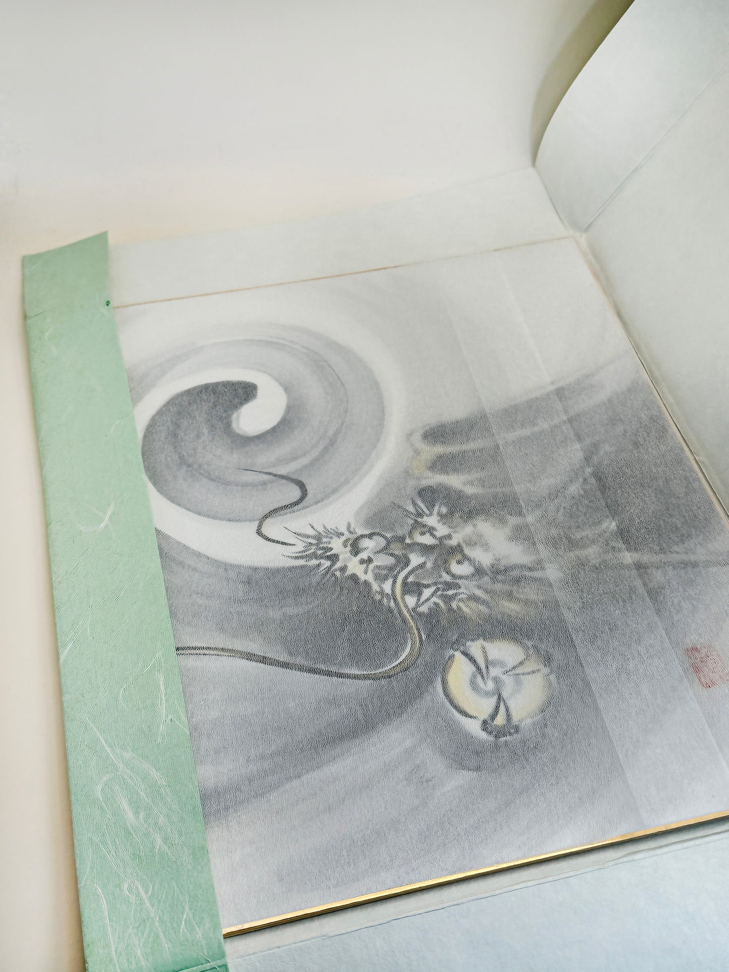 SHP97 - Oeuvre Shikishi de Rising Dragon 昇龍