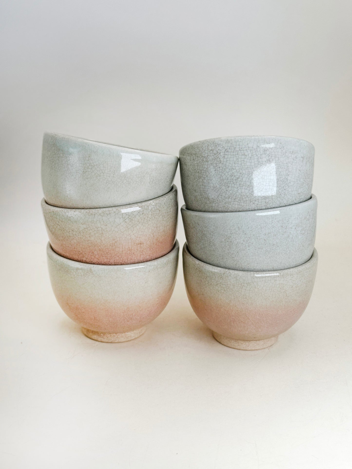 TB261 - Ensemble de tasses à thé Hagi-yaki par Tenpōzan 萩焼