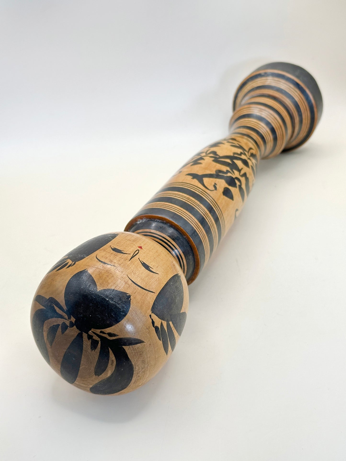 K30022 - Traditional Sakunami Kokeshi Kenjiro Hiraga 平賀謙次郎